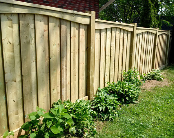 Backyard wood fence Campbell Fence Cambridge